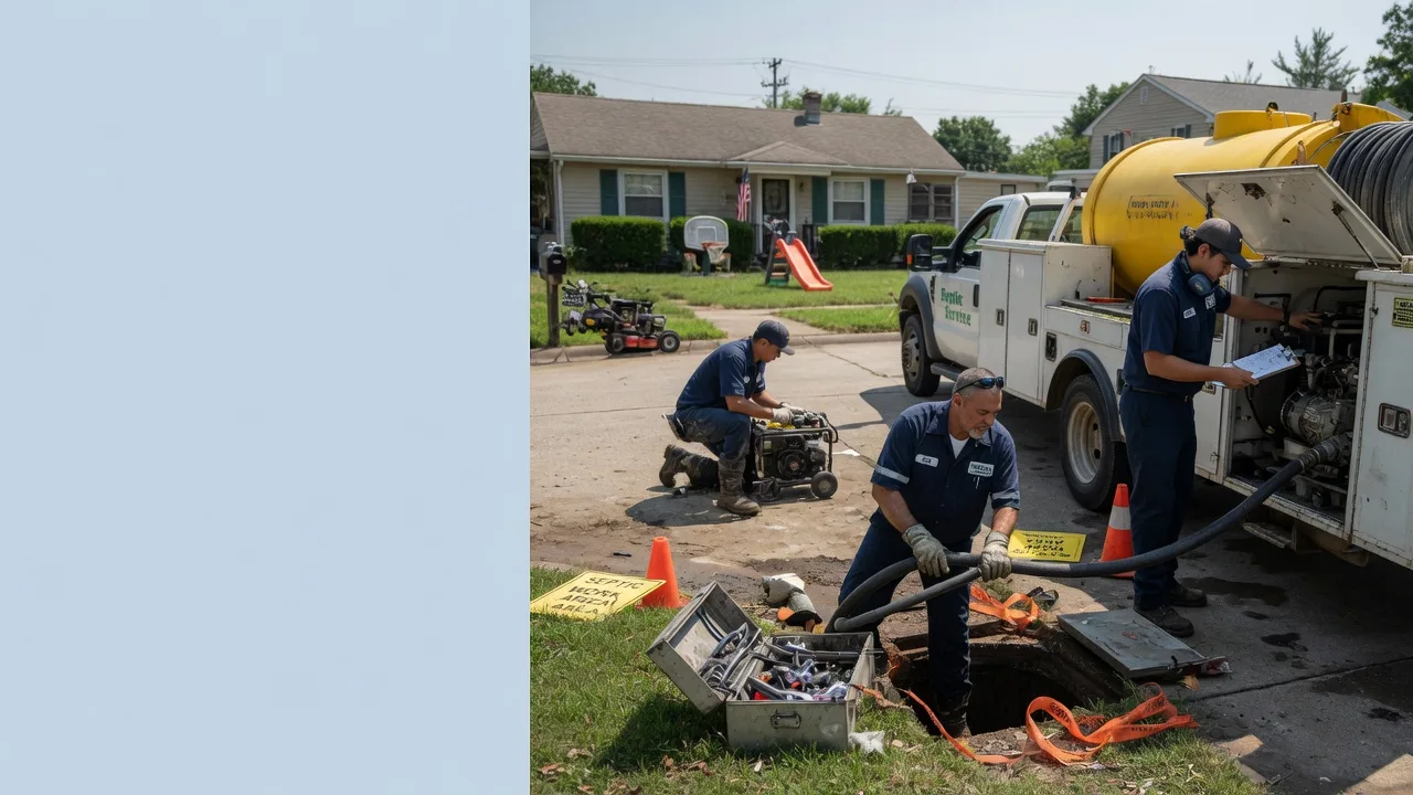 Septic Tank Pumping in Slinger, WI near me